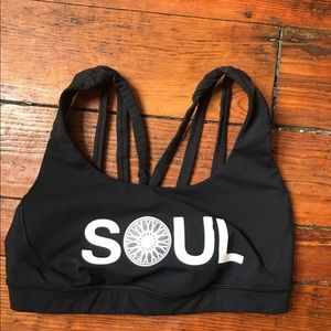 Lululemon Soul Cycle Strappy Bra